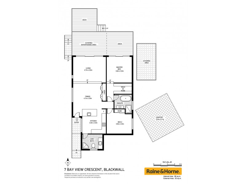 7 Bay View Crescent, Blackwall NSW 2256 Floorplan