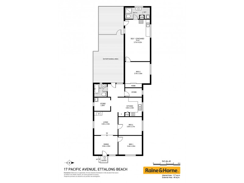 17 Pacific Avenue, Ettalong Beach NSW 2257 Floorplan