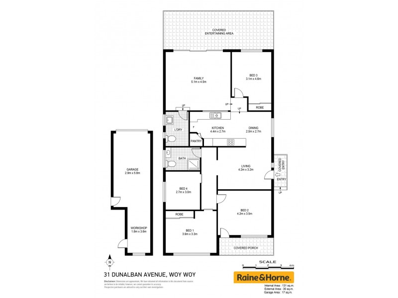 31 Dunalban Avenue, Woy Woy NSW 2256 Floorplan