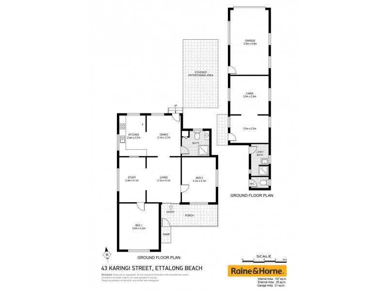 43 Karingi Street, Ettalong Beach NSW 2257 Floorplan