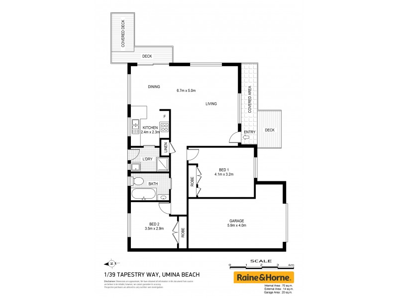1/39 Tapestry Way, Umina Beach NSW 2257 Floorplan