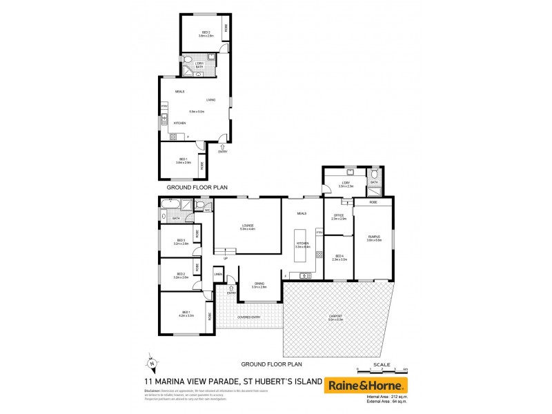 11 Marina View Parade, St Huberts Island NSW 2257 Floorplan