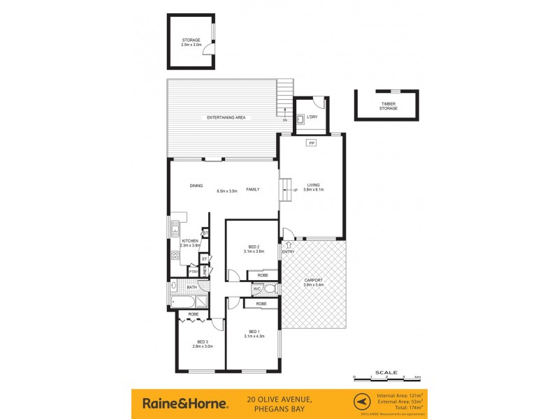 20 Olive Avenue, Phegans Bay NSW 2256 Floorplan
