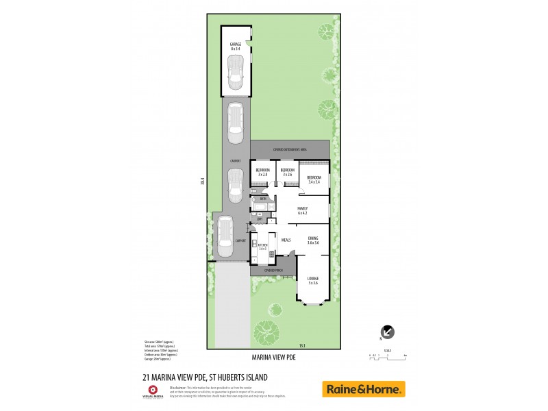 21 Marina View Parade, St Huberts Island NSW 2257 Floorplan