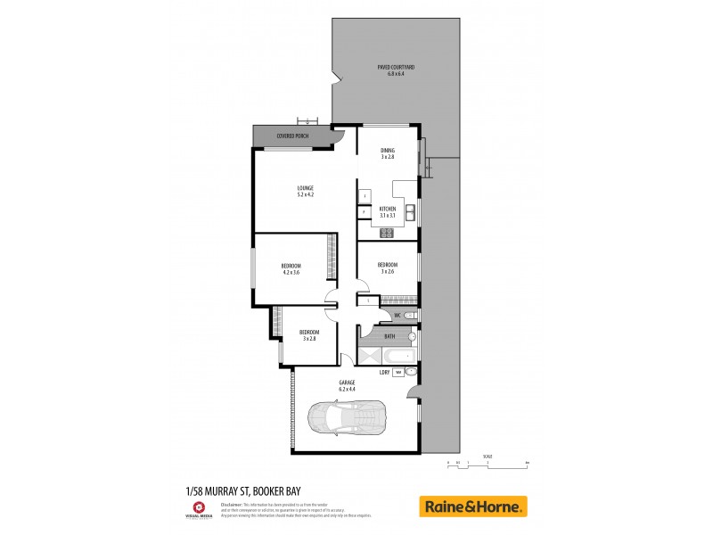 1/58 Murray Street, Booker Bay NSW 2257 Floorplan