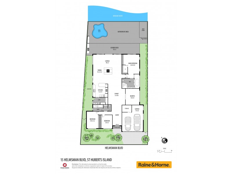 15 Helmsman Boulevard, St Huberts Island NSW 2257 Floorplan