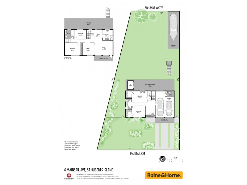 6 Mainsail Avenue, St Huberts Island NSW 2257 Floorplan