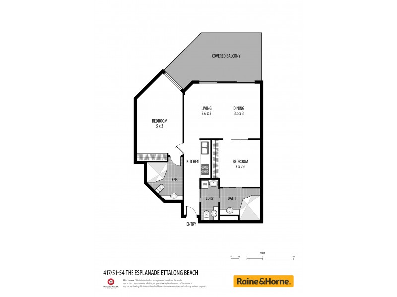 417/51-54 The Esplanade, Ettalong Beach NSW 2257 Floorplan