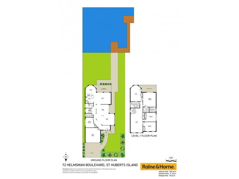 72 Helmsman Boulevard, St Huberts Island NSW 2257 Floorplan