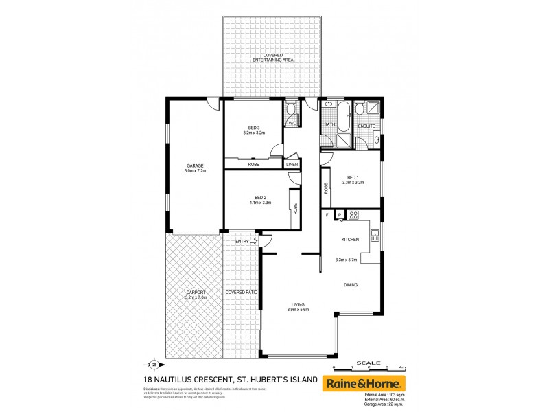 18 Nautilus Crescent, St Huberts Island NSW 2257 Floorplan