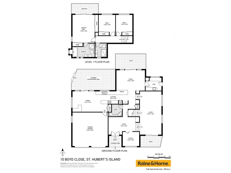 10 Boyd Close, St Huberts Island NSW 2257 Floorplan