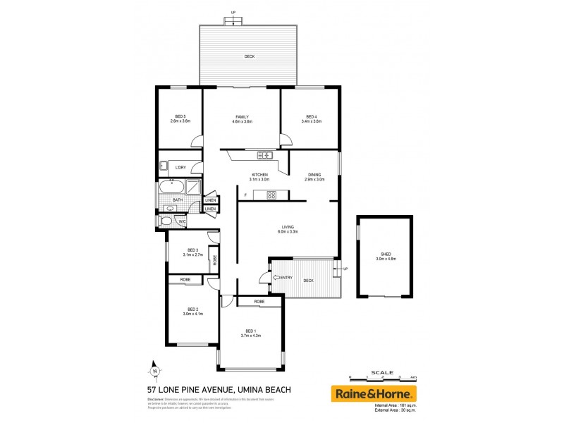 57 Lone Pine Avenue, Umina Beach NSW 2257 Floorplan