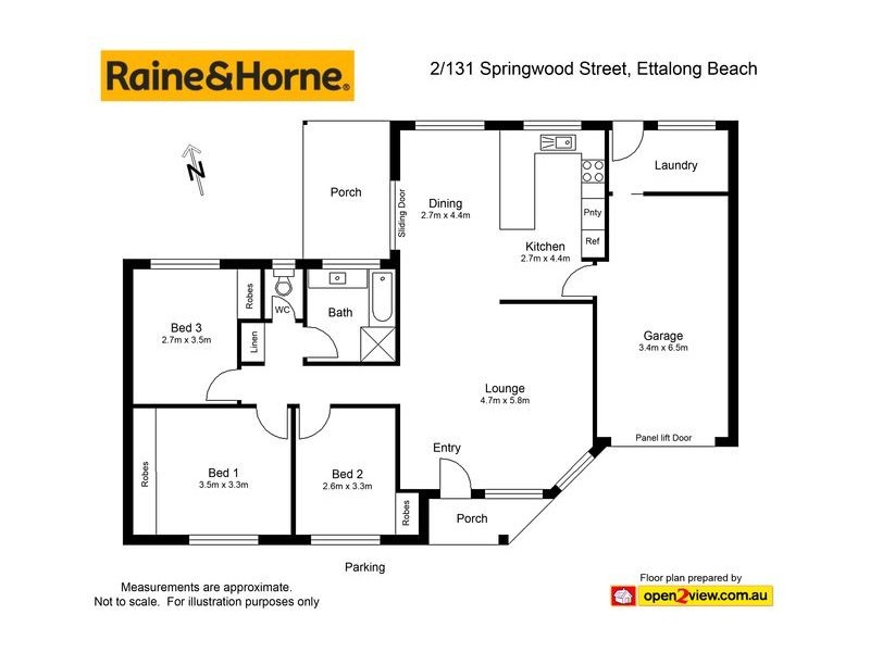 2/131 Springwood Street, Ettalong Beach NSW 2257 Floorplan