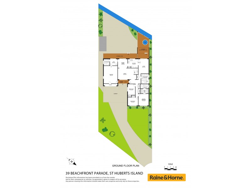 39 Beachfront Parade, St Huberts Island NSW 2257 Floorplan
