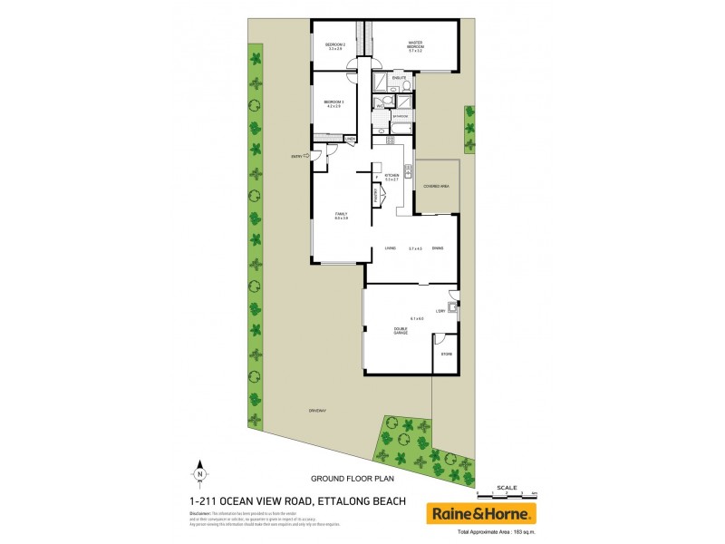 1/211 Ocean View Road, Ettalong Beach NSW 2257 Floorplan