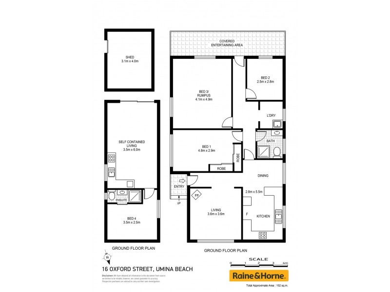 16 Oxford Street, Umina Beach NSW 2257 Floorplan