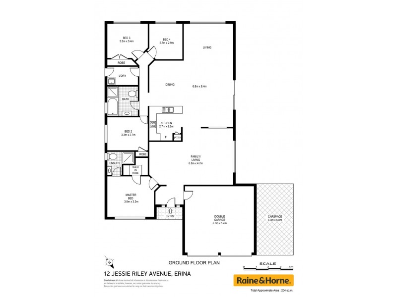 12 Jessie Riley Avenue, Erina NSW 2250 Floorplan