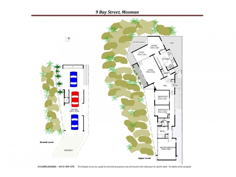 9 Bay Street, Mosman NSW 2088 Floorplan