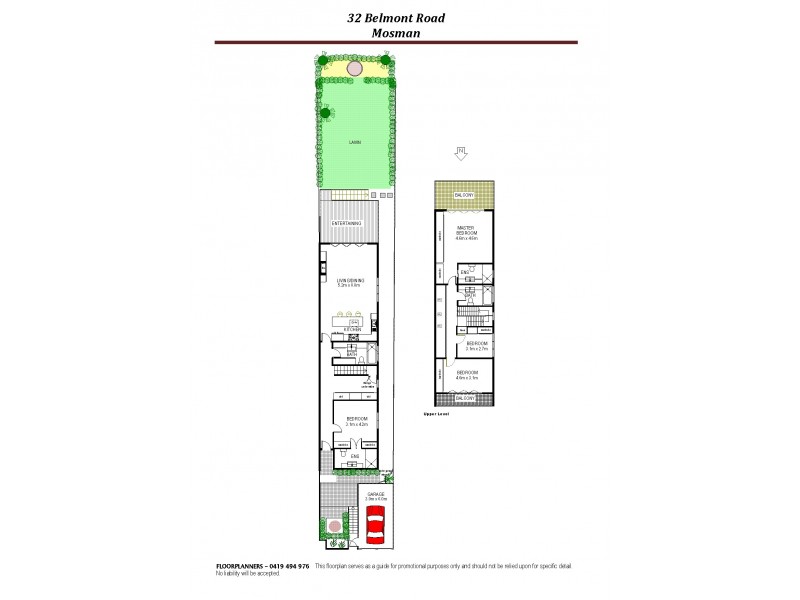 32 Belmont Road, Mosman NSW 2088 Floorplan