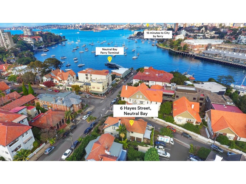 6 Hayes Street, Neutral Bay NSW 2089