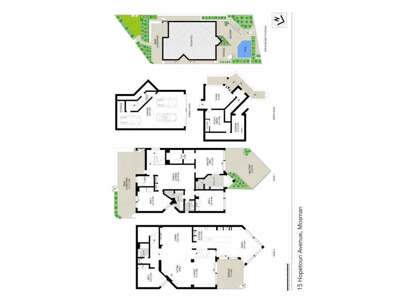 15 Hopetoun Avenue, Mosman NSW 2088 Floorplan