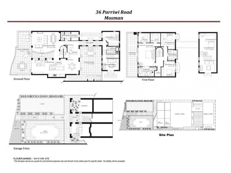 36 Parriwi Road, Mosman NSW 2088 Floorplan