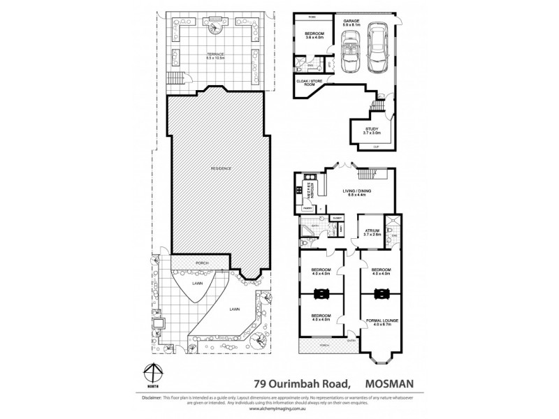 79 Ourimbah Road, Mosman NSW 2088 Floorplan