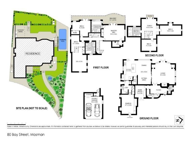80 Bay Street, Mosman NSW 2088 Floorplan