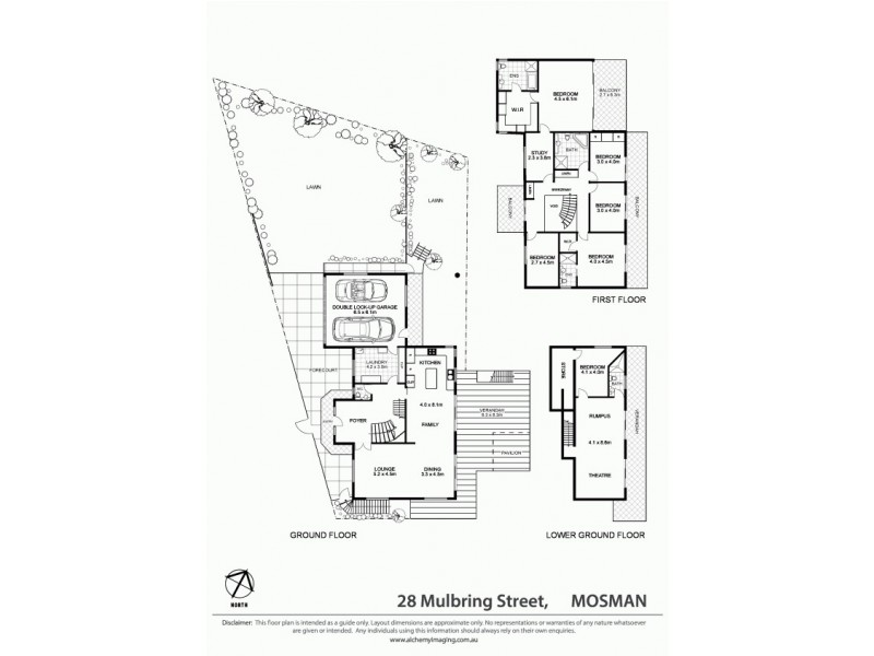 28 Mulbring Street, Mosman NSW 2088 Floorplan