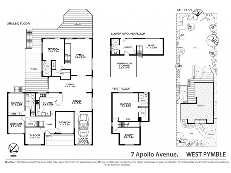 7 Apollo Avenue, West Pymble NSW 2073 Floorplan
