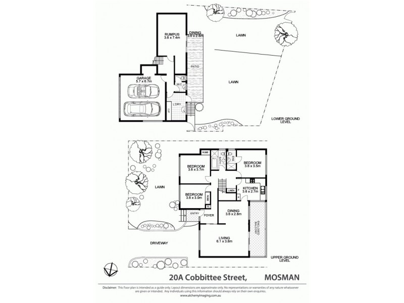 20A Cobbittee Street, Mosman NSW 2088 Floorplan