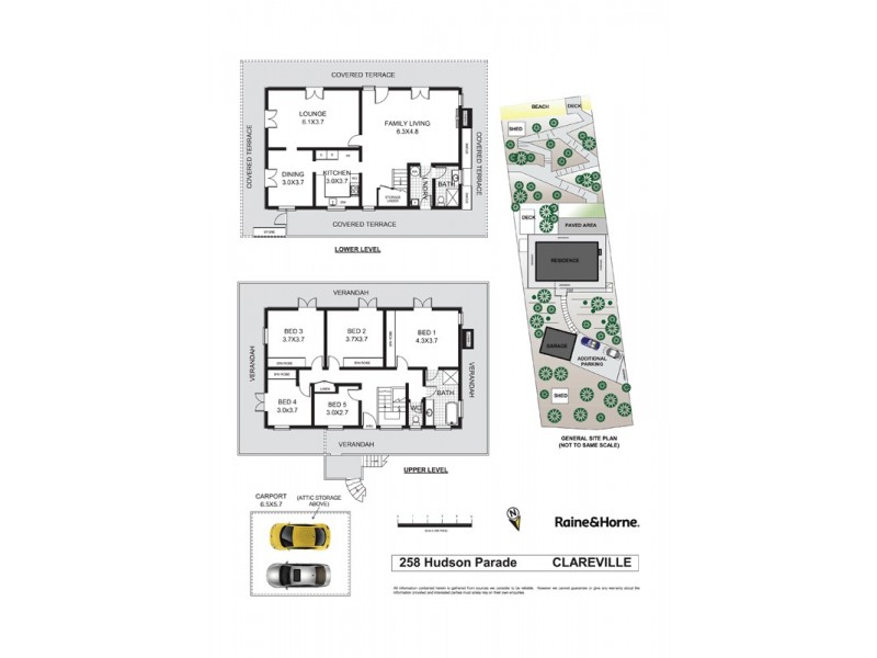 258 Hudson Parade, Clareville NSW 2107 Floorplan