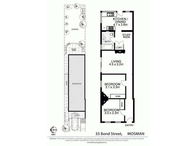 35 Bond Street, Mosman NSW 2088 Floorplan