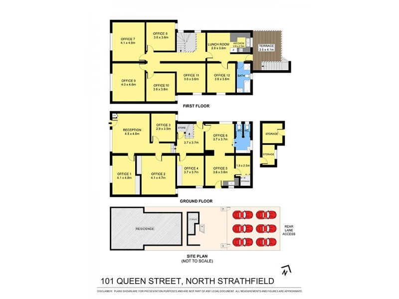 99-101 Queen Street, North Strathfield NSW 2137 Floorplan