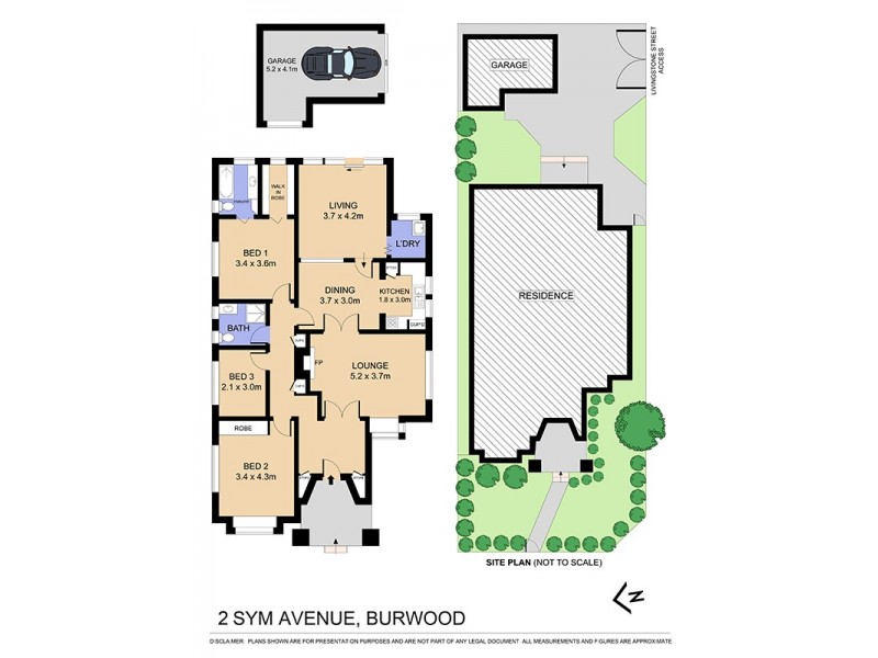 2 Sym Avenue, Burwood NSW 2134 Floorplan