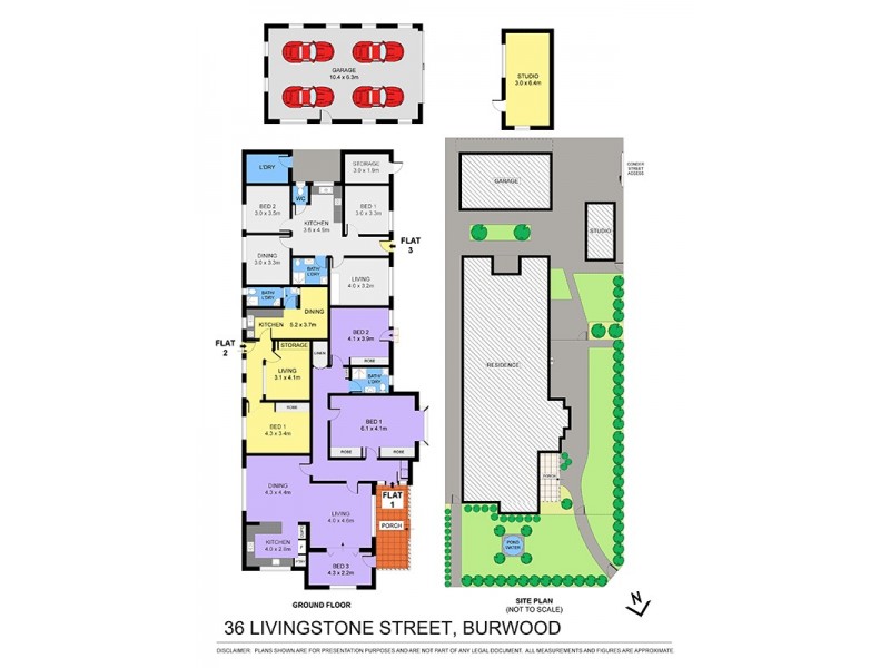 36 Livingstone Street, Burwood NSW 2134 Floorplan
