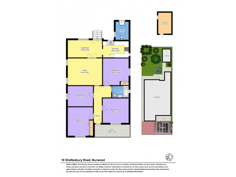 19 Shaftesbury Road, Burwood NSW 2134 Floorplan