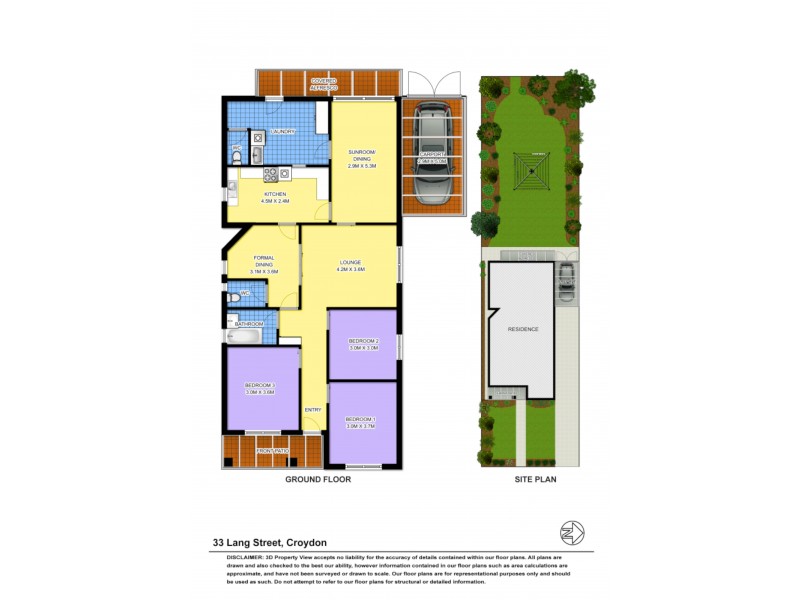 33 Lang Street, Croydon NSW 2132 Floorplan