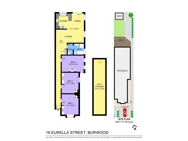 19 Eurella Street, Burwood NSW 2134 Floorplan