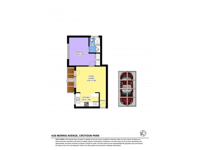 4/28 Morris Avenue, Croydon Park NSW 2133 Floorplan