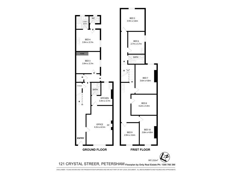 121 and 123 Crystal Street, Petersham NSW 2049