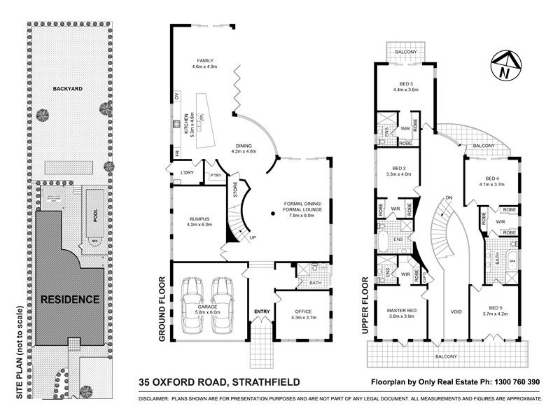 35 Oxford Road, Strathfield NSW 2135 Floorplan