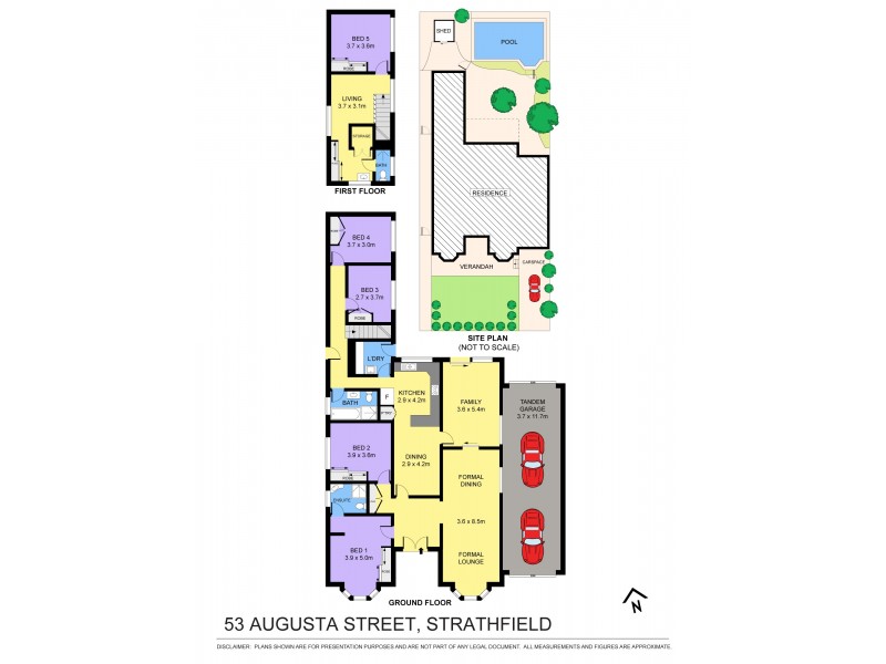 53 Augusta Street, Strathfield NSW 2135 Floorplan