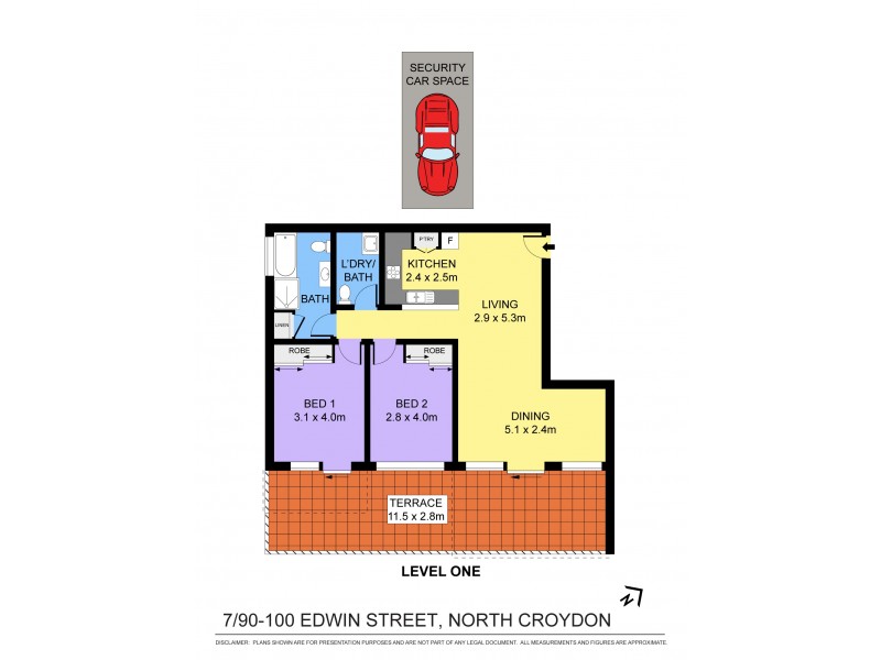 7/90-100 Edwin Street North, Croydon NSW 2132 Floorplan