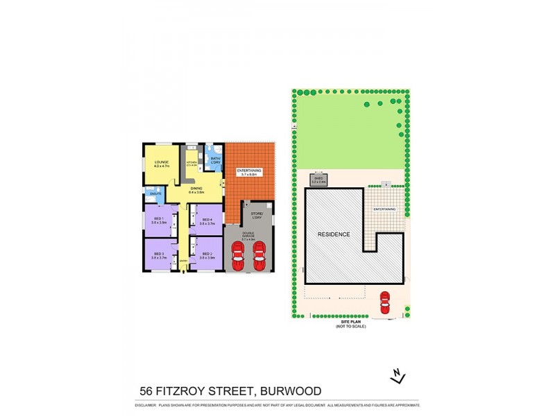 56 Fitzroy Street, Burwood NSW 2134 Floorplan