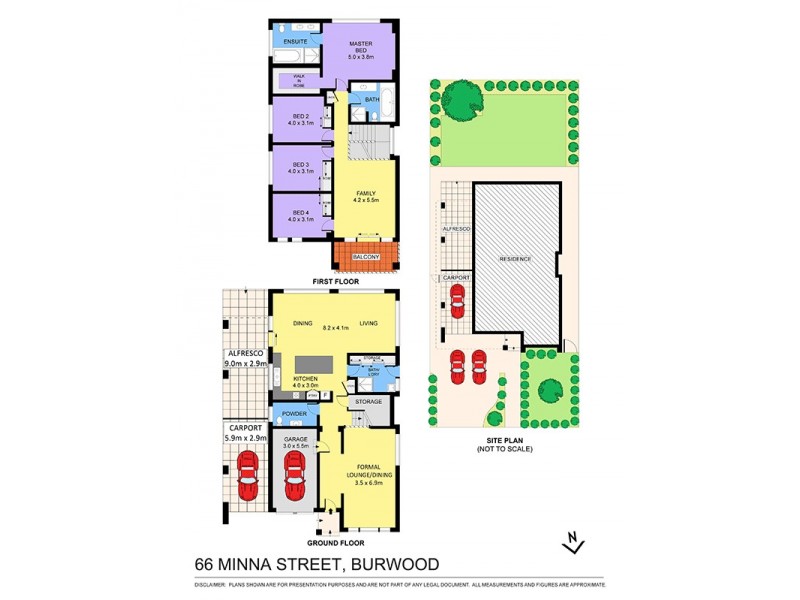 66 Minna Street, Burwood NSW 2134 Floorplan
