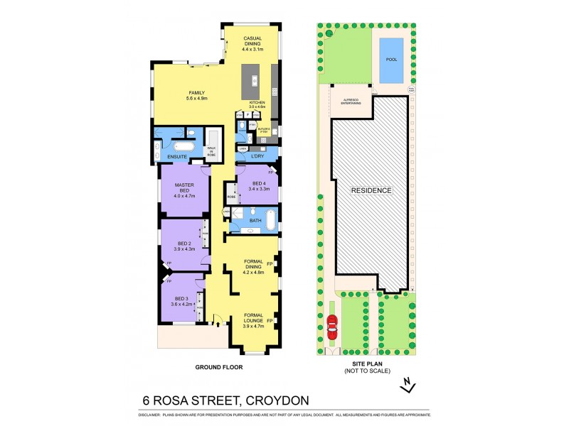 6 Rosa Street, Croydon NSW 2132 Floorplan