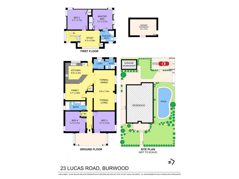 23 Lucas Road, Burwood NSW 2134 Floorplan