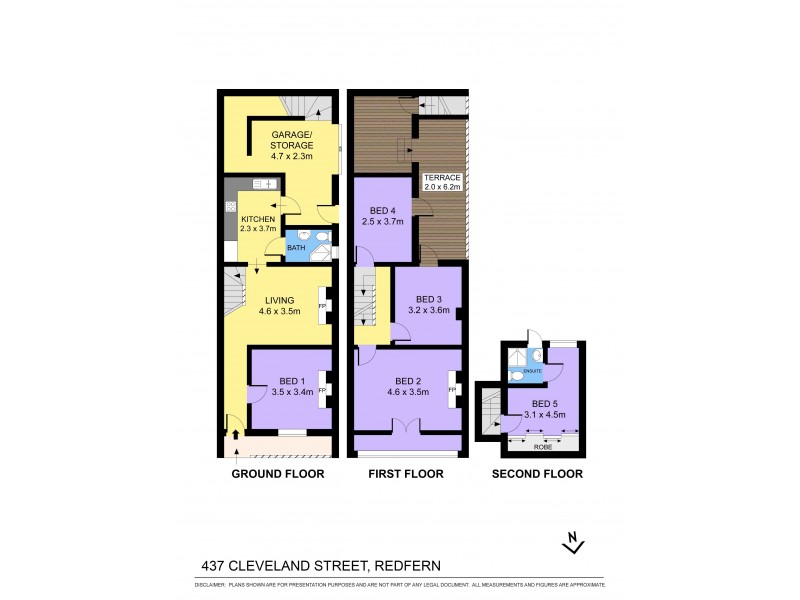 437 Cleveland Street, Redfern NSW 2016 Floorplan