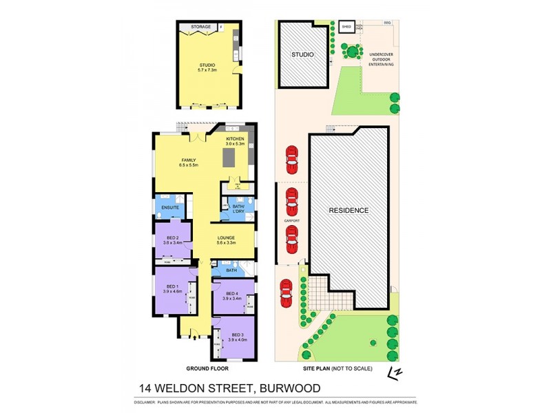 14 Weldon Street, Burwood NSW 2134 Floorplan